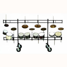 Pyle Percussion All Terrain Double Tier Field Rack