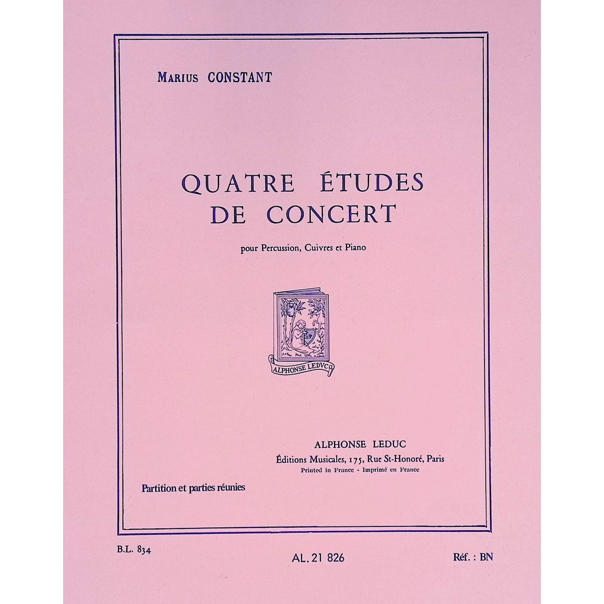 quatre-etudes-de-concert-score-marius-constant