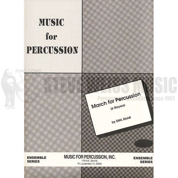 Raab-March for Percussion (SP)-P/2T