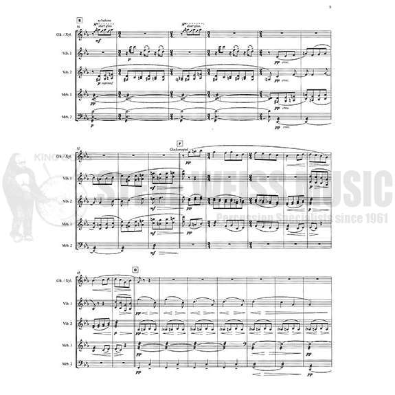 Ravel-Ma Mere L'Oye arr. Weatherson (SP)-B/2V/X/2M