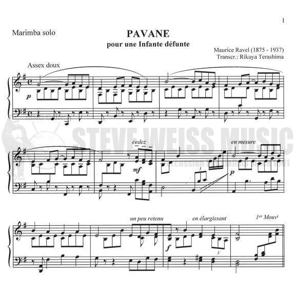 Ravel-Pavane pour une Infante Defunte arr. Terashima-M