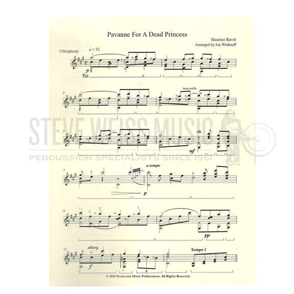 Ravel-Pavanne for a Dead Princess arr. Wishnuff-V