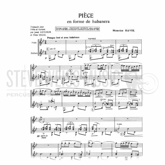 Ravel-Piece en Forme de Habanera (2S)-Ketchum/Segal-2Mal