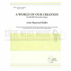Raymond-Kolker-World of Our Creation, A (SP)-2B/2V/Steel dr./P