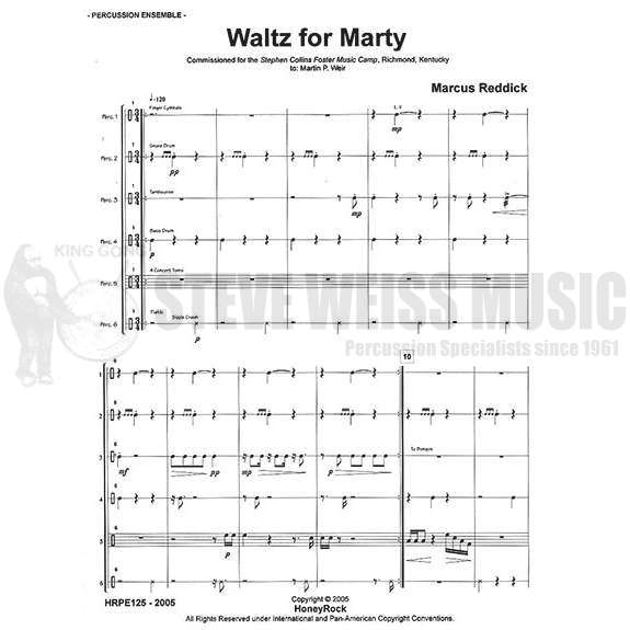 Reddick-Waltz for Marty (SP-6)-P