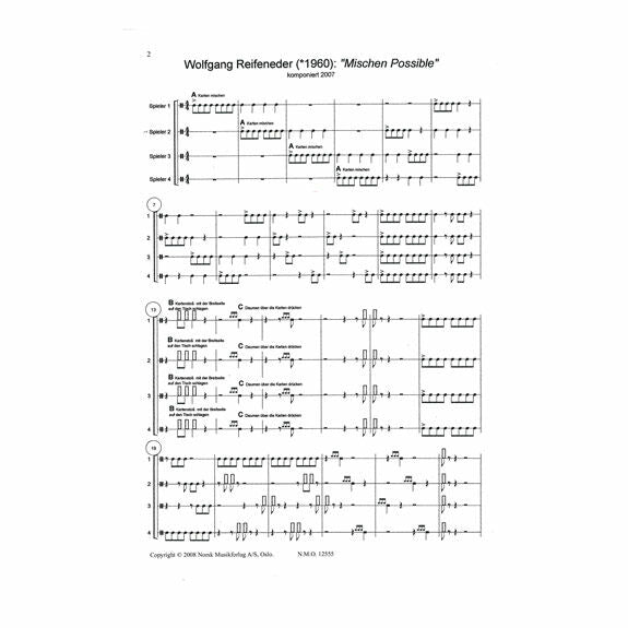 Reifeneder-Mischen Possible (SP)-Playing Cards/Speaking Voices