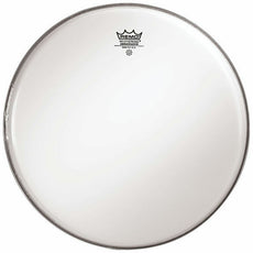 Remo 14" Smooth White Ambassador Crimplock Marching Bass Drum Head (Small Crown Logo)