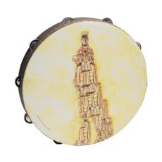 Remo 16" Alessandra Belloni Tambourine with Black Madonna Graphic