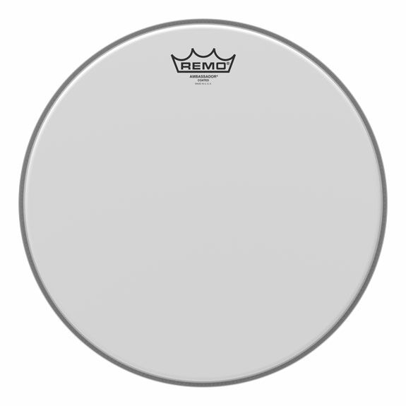 13" Remo Ambassador Coated Smooth White Drum Head