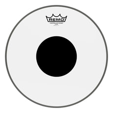 Remo Controlled Sound Clear Drumhead - Top Black Dot - 12"