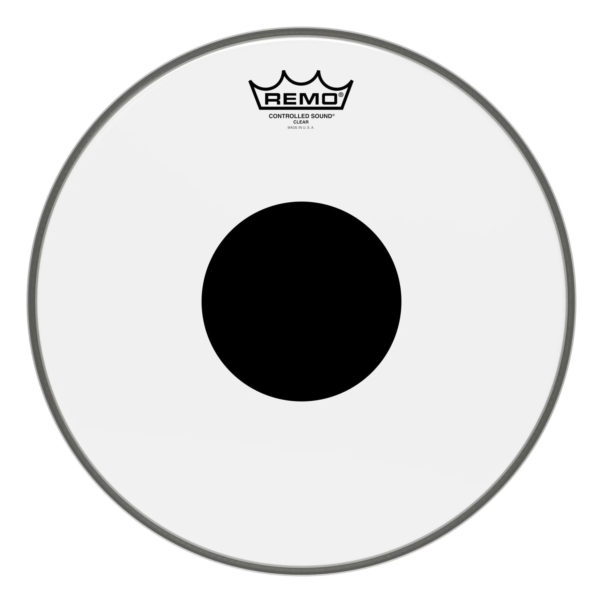 Remo Controlled Sound Clear Drumhead - Top Black Dot - 13"