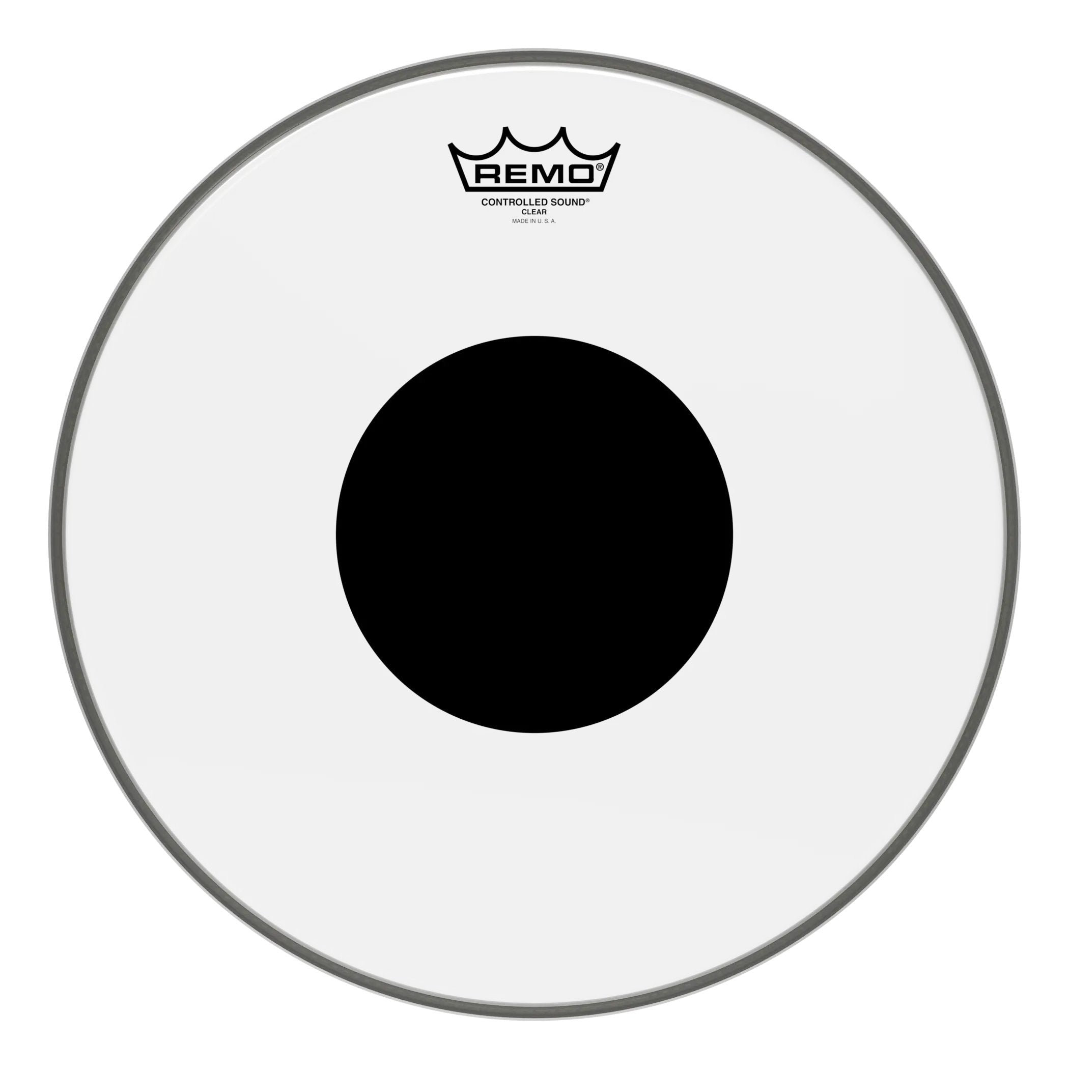 Remo Controlled Sound Clear Drumhead - Top Black Dot - 14"