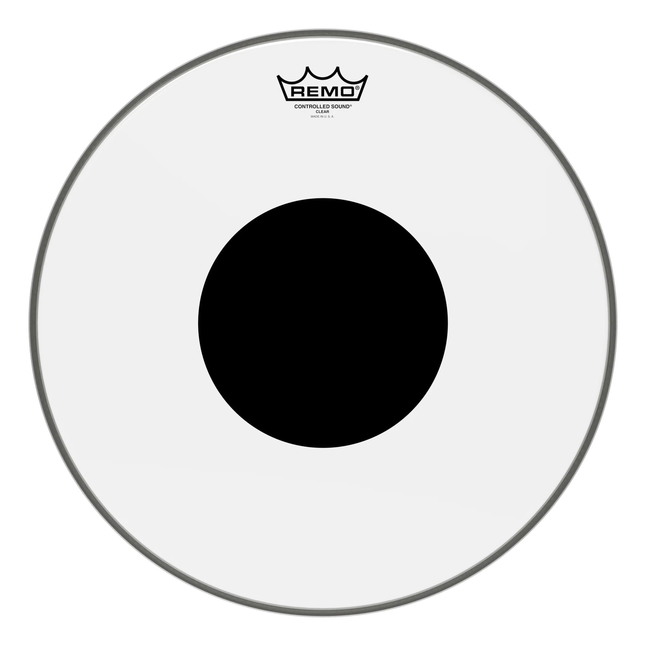 Remo Controlled Sound Clear Drumhead - Top Black Dot - 16"