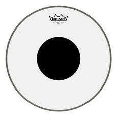 18" Remo Controlled Sound Clear Top Black Dot Drum Head