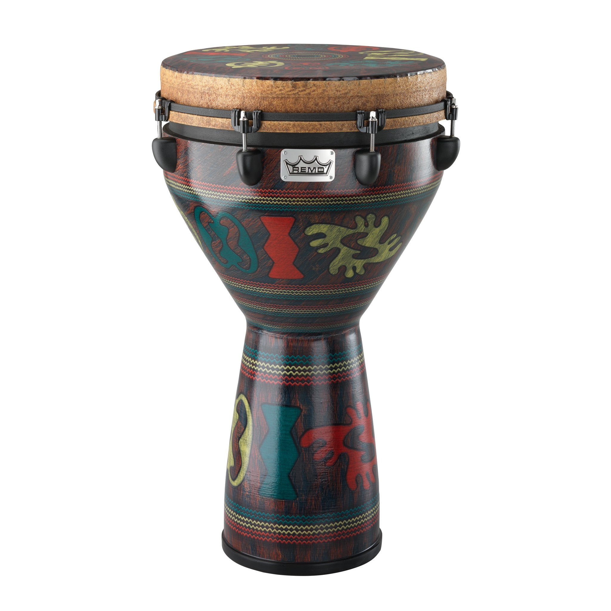 Remo Key-Tuned Djembe 14" Adinkra