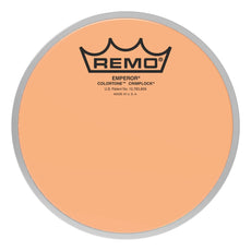 Remo Emperor Colortone Orange Crimplock Marching Tenor Drumhead - 6"