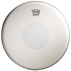 10" Remo Emperor X Coated with Black Dot on Bottom Snare Drumhead