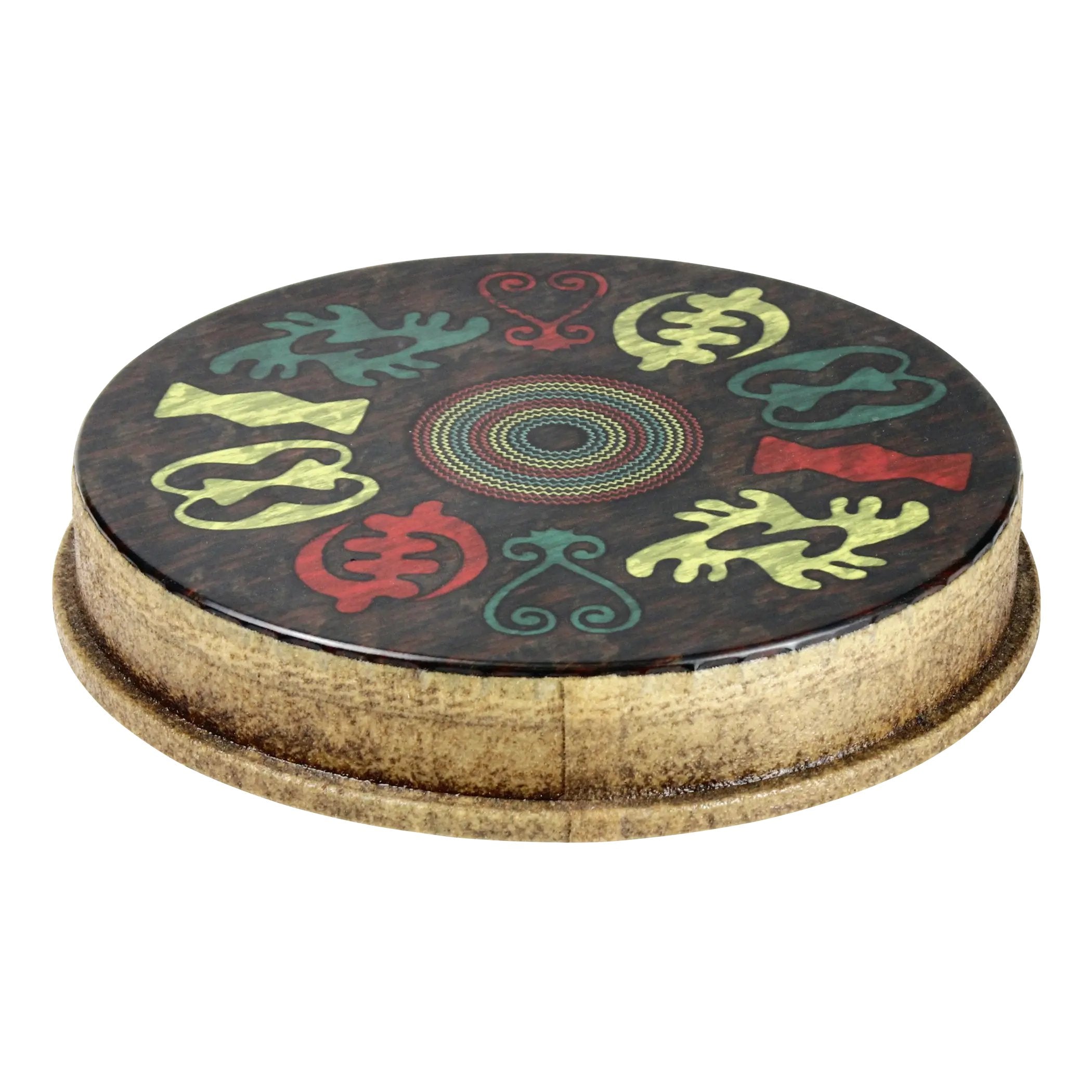 Remo Mondo Skyndeep Djembe Head - Adinkra Graphic