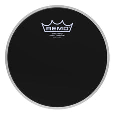 Remo Pinstripe Ebony Crimplock Marching Tenor Drumhead - 8"