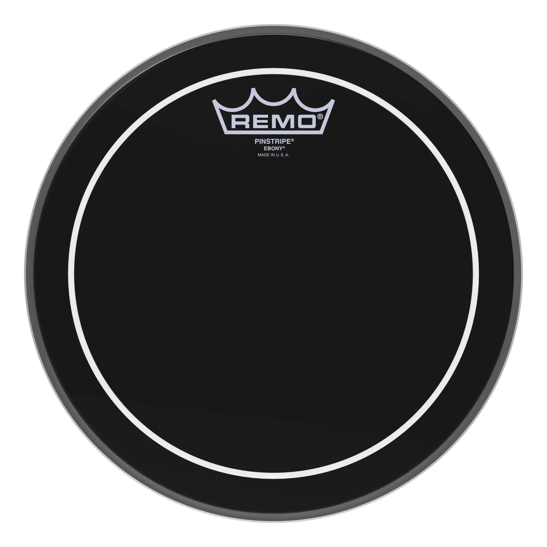 Remo Pinstripe Ebony Drumhead - 10"