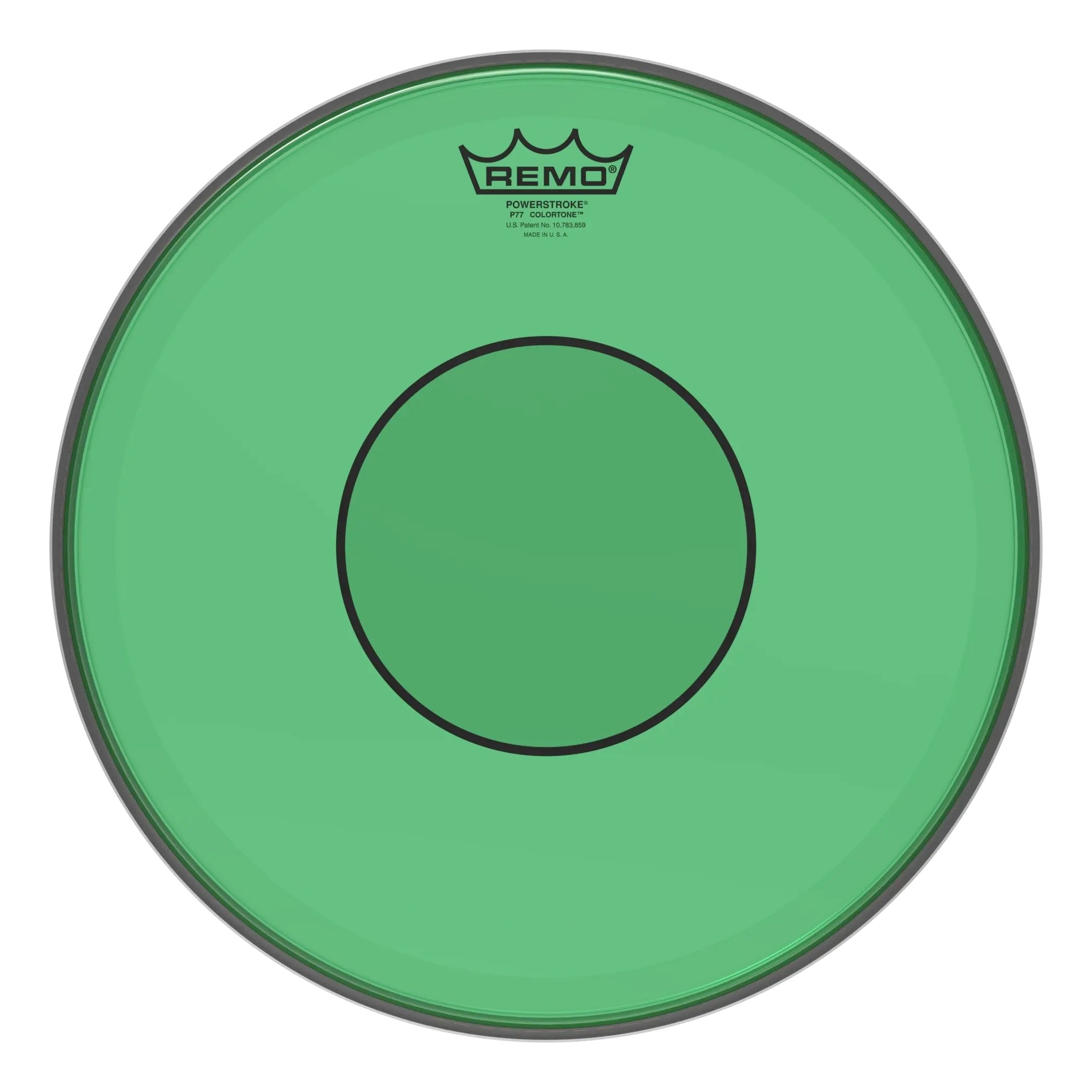 Remo Powerstroke 77 Colortone Green Drumhead - 14"