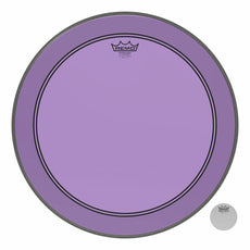 Remo 22" Powerstroke P3 Colortone Purple Bass Drum Head