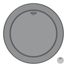 Remo Powerstroke P3 Colortone Smoke Bass Drumhead - 22"