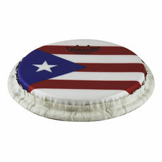 7.15" Remo Skyndeep Tucked Bongo Head - Puerto Rican Flag