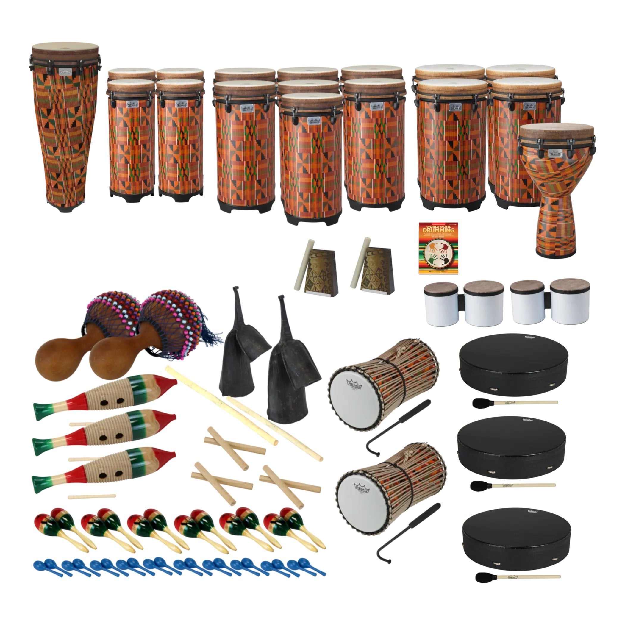 Remo Will Schmid World Music Drumming Package A