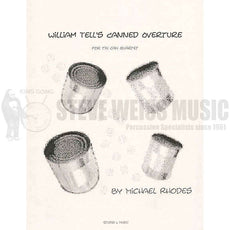 Rhodes-William Tell's Canned Overture (4S)-Cans