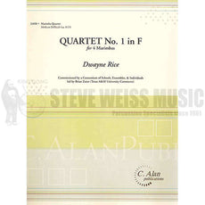 Rice-Quartet No. 1 in F (SP)-4M