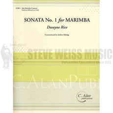 Rice-Sonata No. 1 for Marimba-M