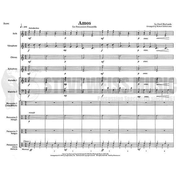 Richards-Amos arr. Schietroma (SP)-B/V/C/X/2M/P