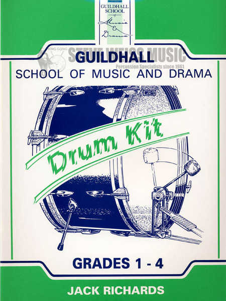 Richards-Guildhall Pieces for Drum Kit gr1-4