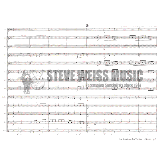 Richards-La Suerte de los Tontos arr. Hernandez (SP)- B/2V/C/X/3M/BG