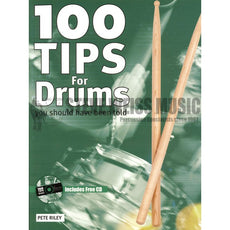 Riley-100 Tips for Drums (w/CD)