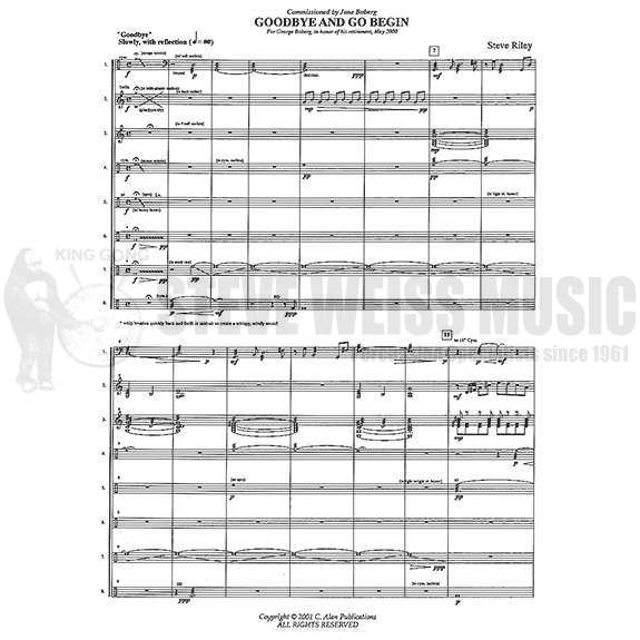 Riley-Goodbye and Go Begin (SP)-B/M/4T/P