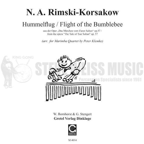 Rimsky-Korsakov-Flight of the Bumblebee arr. Klemke (SP)-4M
