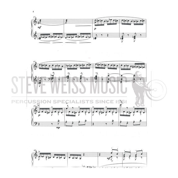 Rimsky-Korsakov-Flight of the Bumblebee (Hummelpflug) arr. Lehnert (SP)-M 4 hands