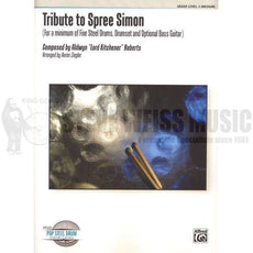 Roberts-Tribute to Spree Simon arr Ziegler (SP)-Steel drs./DS/opt. BG"