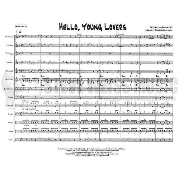 Rodgers/Hammerstein-Hello Young Lovers arr. Morales-Matos-B/2V/X/2M