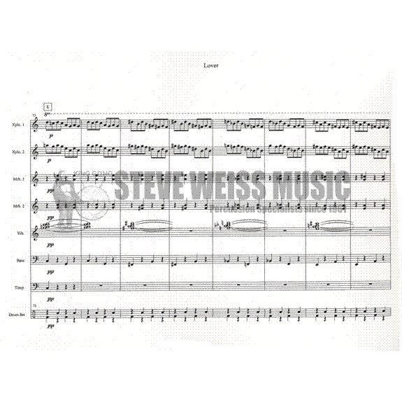 Rodgers/Hart-Lover arr. Owen (SP)-V/2X/2M/4T/DS/CB