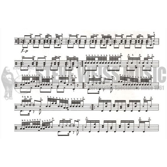 Rogers-Solo Studies for Drum Set Book 3
