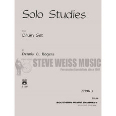Rogers-Solo Studies for Drum Set Book 3