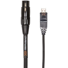 Roland 10' Interconnect Cable - XLR (F) - USB