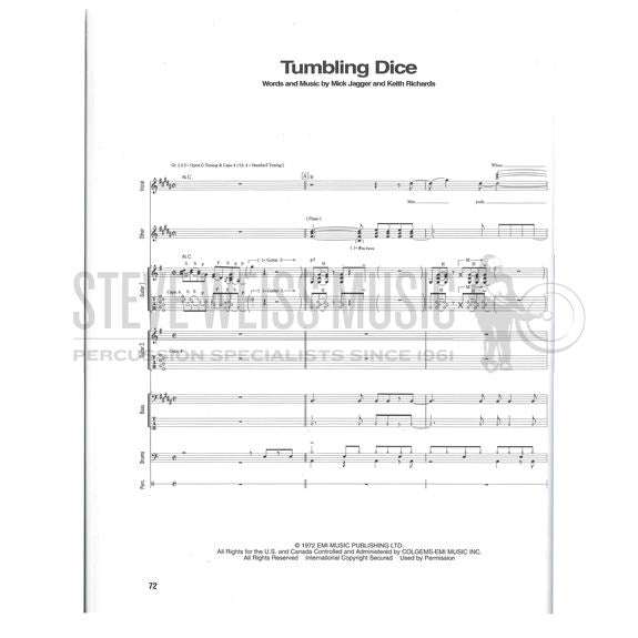 Rolling Stones-Selections from Exile on Main Street (transcribed score)