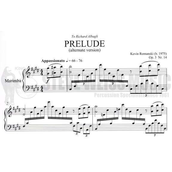 Romanski-Prelude Op. 3 No. 14 (alternate version)-M
