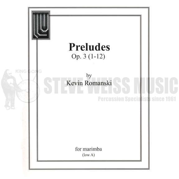Romanski-Preludes op. 3 (1-12)-M
