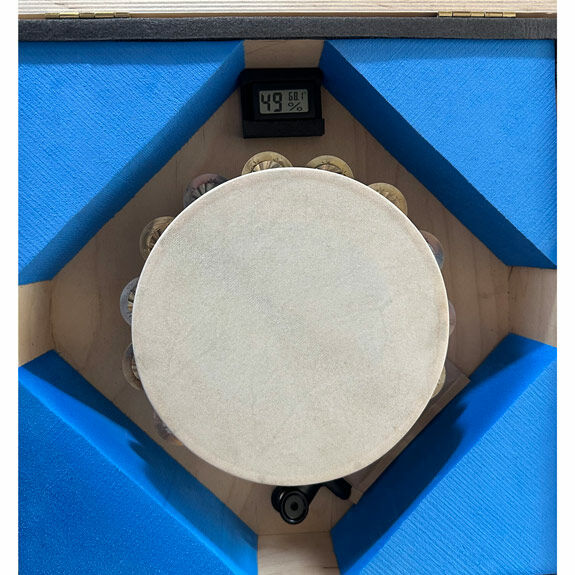 Ron Vaughn Percussion 8" FireFly Tambourine