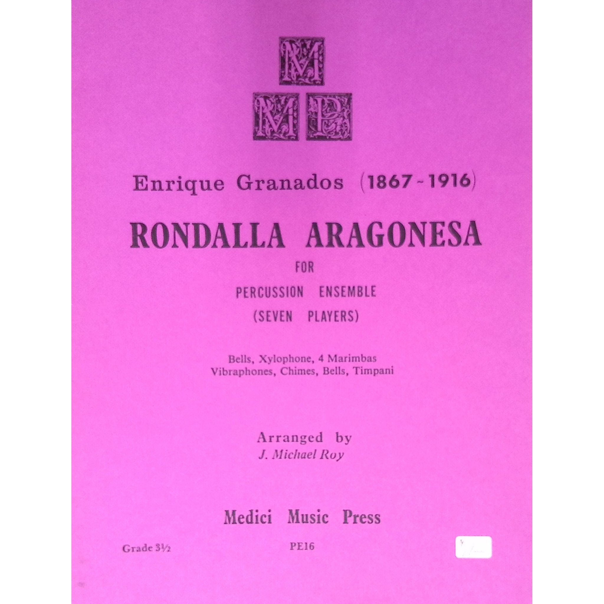 Rondalla Aragonesa by Enrique Granados